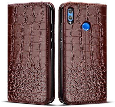 「Enjoy electronic」 Case for Huawei P20 Lite Case flip Crocodile texture leahter Phone Case For Huawei P20lite P 20 Lite cover