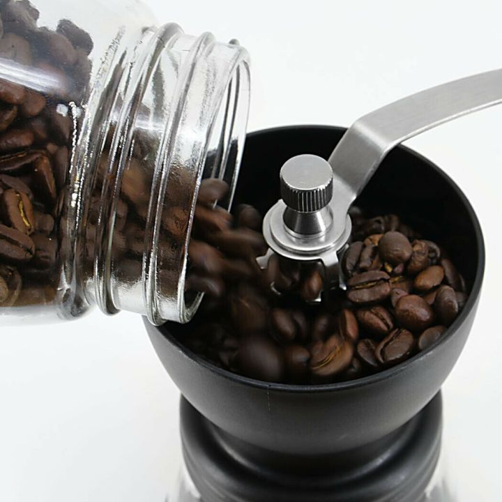 cfa-เครื่องบดกาแฟ-ขนส่งกรุงเทพ-วินเทจ-ปรับความละเอียดได้-แถมแปรงทำความสะอาด-กระปุกเก็บกาแฟ-เครื่องบดเมล็ดกาแฟ