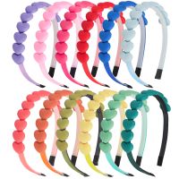 【CW】 1 Piece Matte Colors Headbands for and Todder Glitter Kids Star Children Hair Bands