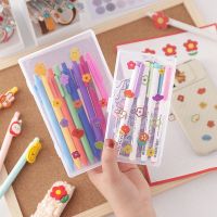 Cute Transparent Storage Box Mini Portable Stickers Classification Box