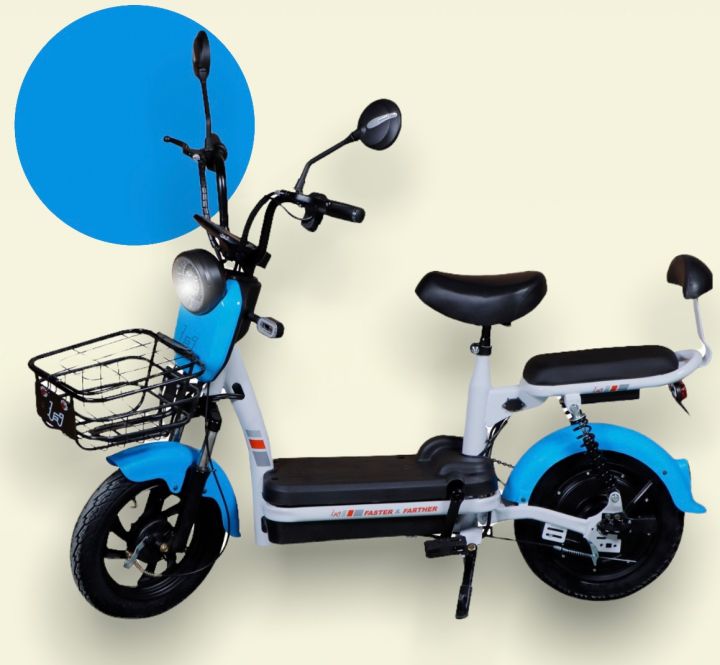 new-จักรยานไฟฟ้า-รถไฟฟ้า-สกู๊ตเตอร์ไฟฟ้า-รุ่น-b3-ขนาดแบตเตอรี่-48v12a-สำหรับผู้ใหญ่-รับน้ำหนักได้-150-kg-ของแท้-100