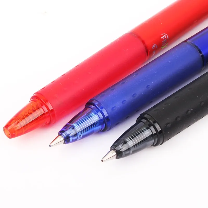 Pilot FriXion Erasable Pen Press Ball Knock Gel Pen 0.7 mm LFBK-23F  Blue/Black/Red Ballpoint Pen School Stationery 1Pcs