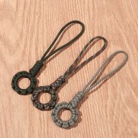 7-core เชือกร่มพวงกุญแจจี้เชือกอยู่รอด DIY เครื่องมือ Lanyard Paracord พวงกุญแจรถ Anti-lost แหวนหัวเข็มขัดตั้งแคมป์กลางแจ้ง-ZOK STORE