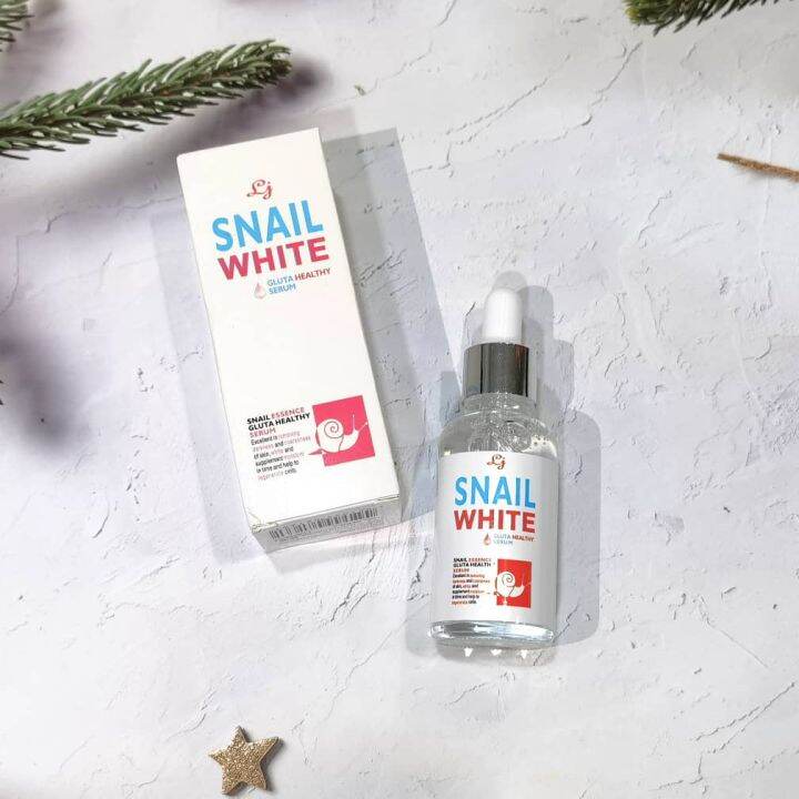 LOVE JOJO Snail White Gluta Healthy Whitening Serum 30ml Lazada