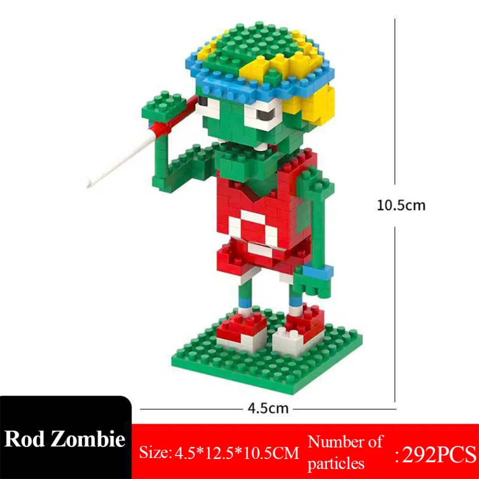 Plants Vs Zombies Figure PVZ Hama Beads Cactus Coconut 