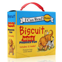 My first I can read! Biscuit more phonics fun biscuit dog series 1boxed picture books of parent-child English Enlightenment stories