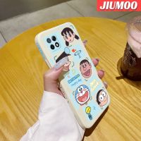 เคส JIUMOO เคส C25Y สำหรับ Realme C21 C21Y เพื่อนรักแฟชั่นเคสขอบสี่เหลี่ยมด้านข้างบางเคสมือถือนิ่มซิลิโคนเคสป้องกันการกระแทก