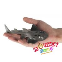 Monkey Toys - โมเดลสัตว์ Guitarfish ปลาโรนัน เทา ขนาด 14.50 CM (จากหาดใหญ่)