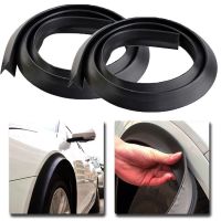 Car External Wheel Eyebrow Rubber Anti-Collision Strip Black 1.5m Car Wheel Fender Extension Moulding Flares Trim Strip Edge