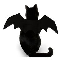 ZZOOI Dog Funny Bat Wings Cosplay Costume Design Comfortable Stylish Pet Cloth Bat Wings Stylish Costume Dress Up K5DC