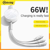 RYRA 3 In 1 Fast USB Charging Cable Universal Multi Function Cell Phone Charger Cord 6A Super Fast Charging Cable For Phone