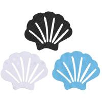 Shower Stickers Shower Sticky Threads for Anti-skidding Shell Shape Shower Threads Bathroom Essentials for Tubs Stairs Sauna Room Swimming Pool Kitchen Toilet honest