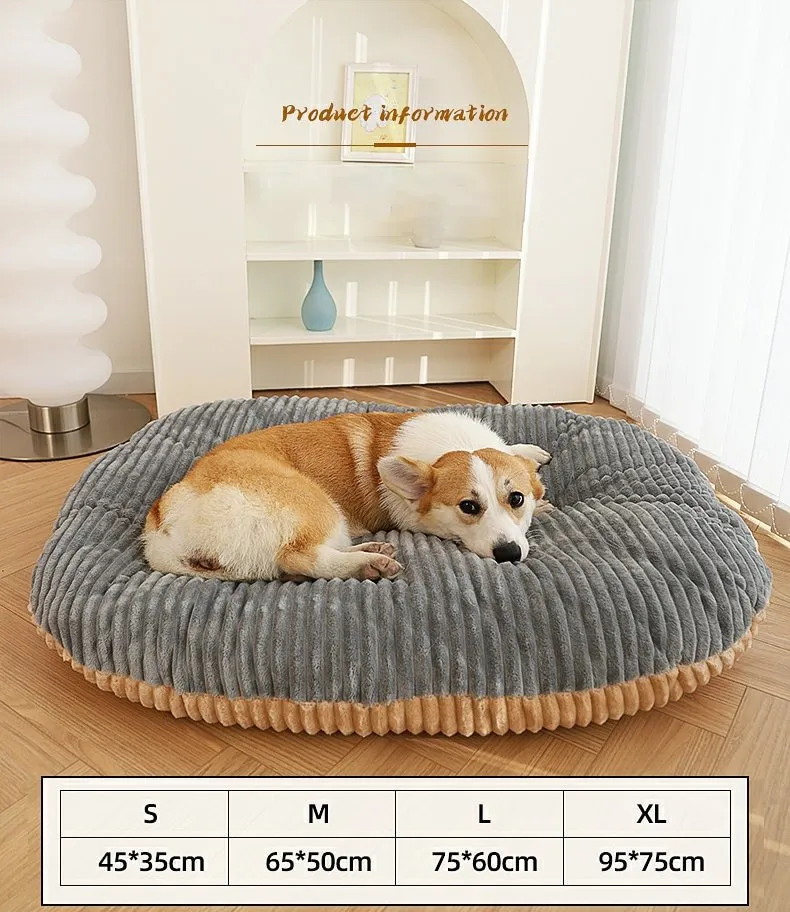 HOOPET Dog Bed Padded Cushion for Small Big Dogs Sleeping Beds and Houses  for Cats Super Soft Durable Mattress Removable Pet Mat