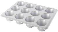 VARDAGEN Muffin tin, silver-colour 38x29 cm (วาร์ดาเกน พิมพ์มัฟฟิน, สีเงิน 38x29 ซม.)