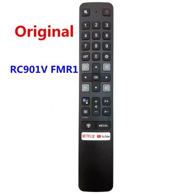 FMR1ใหม่เดิมระยะไกลสำหรับทีวี TCL เสียง LCD LED การควบคุมระยะไกล Netflix YouTube