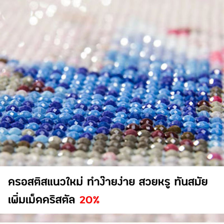 ครอสติสคริสตัล-ปักครอสติส-diamond-painting-ภาพมงคลประดับบ้าน-มี20กว่าลายให้เลือก-เสริมดวงปัง-รับโชคดี-ภาพติดเพชร-ศิลปะ