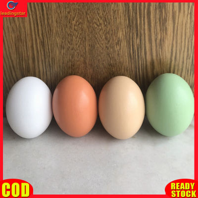 LeadingStar RC Authentic Colorful Wooden Fake Egg DIY Easter Egg Kids Drawing Painting Graffiti Play House Toy