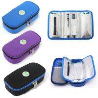 hot！【DT】♀  Diabetic Pill Protector Oxford Cooling without Gel Medicla Cooler Thermal Insulated