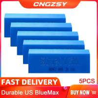 zxfgew 5ชิ้น Bluemax ปาดน้ำ13*5เซนติเมตรมีดโกนยางอัตโนมัติไวนิลห่อสีหน้าต่างเครื่องมือหน้าต่างทำความสะอาดน้ำปัดน้ำฝนรถจัดแต่งทรงผมเครื่องมือ5B02B