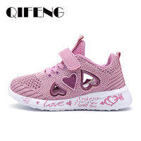 2021 Girls Casual Shoes Light Mesh Sneakers Kids Summer Children Autumn Tenis Cute Sport Cartoon Female Running Sock Footwear 8