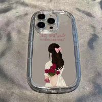 เคสโทรศัพท์ซิลิโคน TPU ใส แบบนิ่ม กันกระแทก สําหรับ IPhone 14 12 13 11 Pro XS Max XR X 8 7 Plus