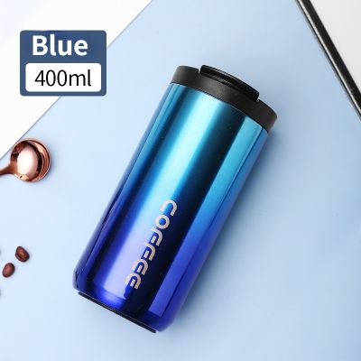 【jw】✕  400/550ML Mug Leak-Proof Thermal Flask Insulated Cup Bottle New