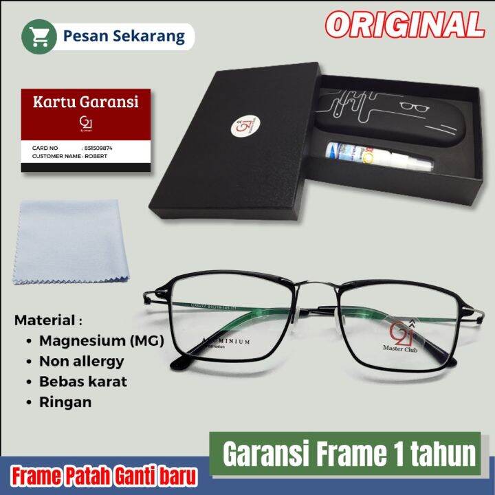 FRAME KACAMATA REKOMENDASI PILIHAN ORIGINAL G21 CX 6277 BERGARANSI ...