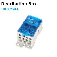 [HOT QAA,JXHKLWW 121] UKK250A Din Rail Terminal Blocks หนึ่งในหลายกล่องจ่ายไฟ Universal Electric Wire Connector Junction Box