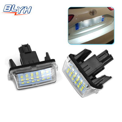 ไฟส่องป้ายทะเบียนรถยนต์,ไฟ LED สีขาว Canbus สำหรับ Toyota Corolla ปี E11 Camry Yaris Auris Crown S180 Starlet EP91 Vios Previa ACR50 GSR50