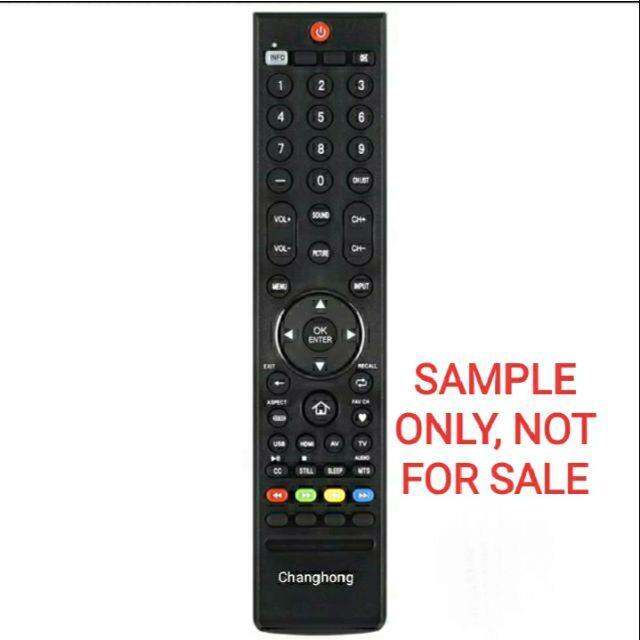 Remote for Changhong Smart TV Lazada PH