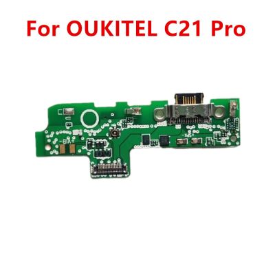 vfbgdhngh Original New For OUKITEL C21 Pro 6.39inch Cell Phone Inside Parts Usb Board Charging Dock Replacement Accessories