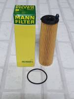 กรองน้ำมันเครื่อง  Benz  C-Class  W205  ( 2014 -    )  รุ่น  C 220 d เครื่อง OM654 /  Oil Filter  Mann  HU 6020z / HU6020z