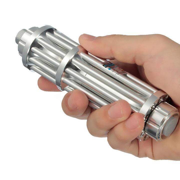 super-blue-laser-เลเซอร์แรงสูง-จุดไฟติด-แท่งสั้น-3w-laser-pointer-ปากกาเลเซอร์-เลเซอร์พ้อยเตอร์-เลเซอร์แรงสูง-ขอใบกำกับภาษีได้-พร้อมส่งจาก-กทม