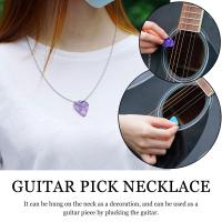 Eddie Munson Guitar Pick Pendants Necklace Black Geometric Necklace Choker Jewelry for Women Men Gifts Guitar Bass Accessories