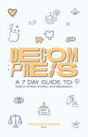 หนังสืออังกฤษใหม่ Decompress : A 7 DAY GUIDE TO: reduce stress, anxiety and depression. [Paperback]