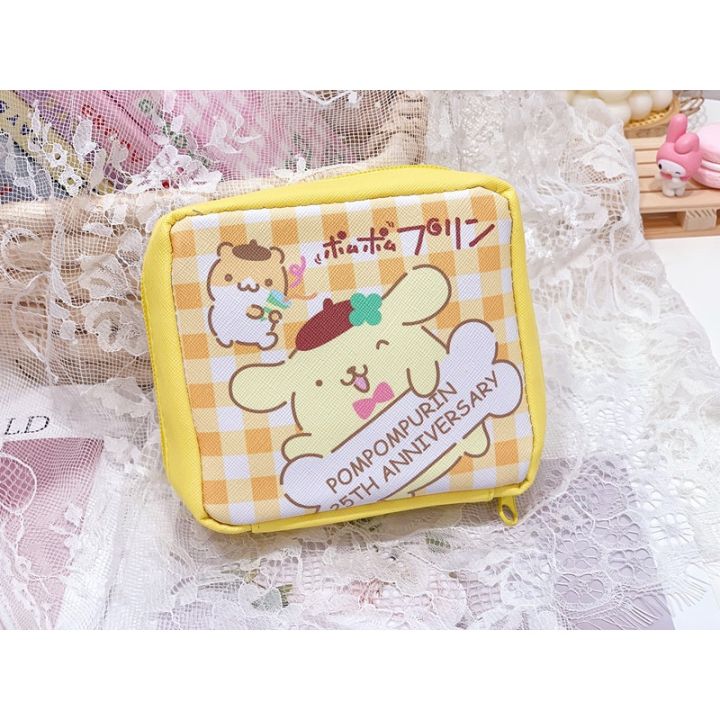 yuyan-kt-melody-cinnamon-dog-girl-cute-sanitary-napkin-storage-bag-aunt-towel-menstruation-portable-large-capacity