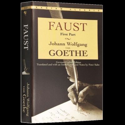 Faust ผลงานชิ้นเอกวรรณกรรมอังกฤษดั้งเดิมคลาสสิกวรรณกรรมต่างประเทศรุ่นอังกฤษเยอรมันสองภาษานำเข้ามาจากจีน