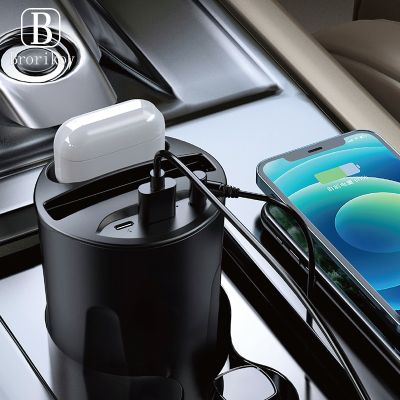 15W Car Wireless Charging Car Charger Mini Cup for Samsung S21 20 iPhone 13 12 11 X XR Huawei Wireless Charger Car Fast Chargers Car Chargers