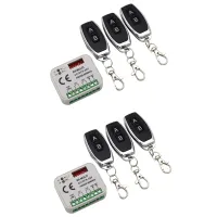 2X Garage Gate Remote Receiver 433 868MHz RX MULTI 300-900MHZ AC/DC 9-30V Receiver with Remote Control