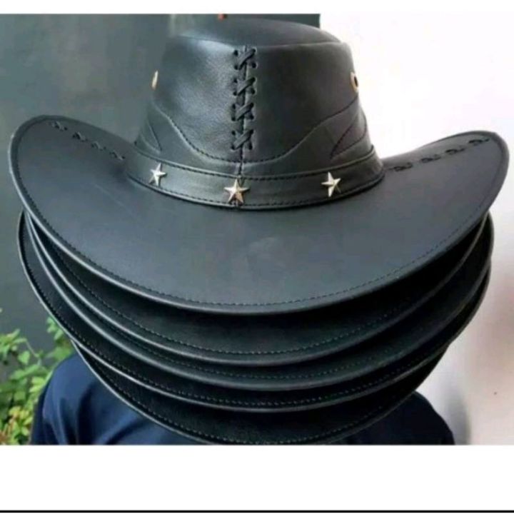 หมวกคาวบอย-cowboy-หนังวัวแท้