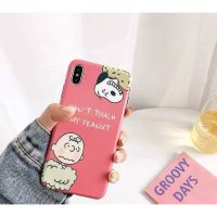 XSmax iPhone case เคสนิ่ม เคสซิลิโคน สำหรับ iPhone X XS MAX XR iPhone 6/6S PLUS 7+ 8PLUS full cover case dont touch สนู