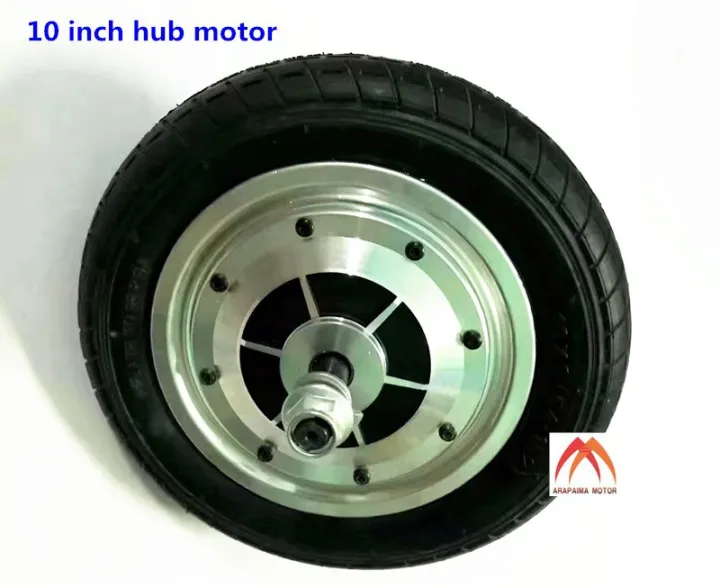10 Inch BLDC 45Km/H Double Shafts Dc Scooter Hub Wheel Motor Brushless