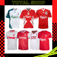 Liverpool Retro Vintage Shirts เสื้อบอลลิเวอร์พูลย้อนยุค เสื้อลิเวอร์พูลย้อนยุค Carlsberg Candy