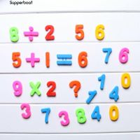 26Pcs Case Alphabet Letters Number Fridge Magnet Kid Learning Toy