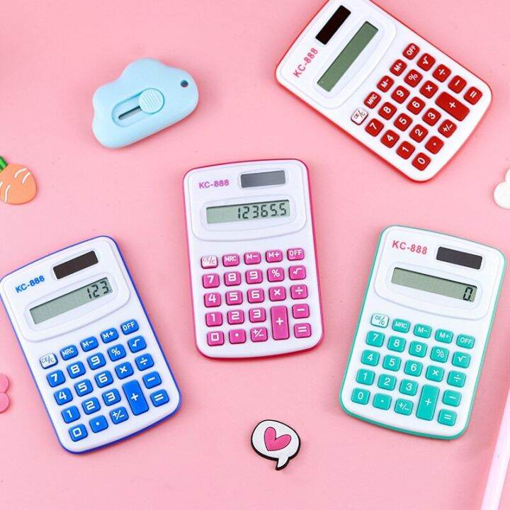 PFMini Calculator Children's Portable Calculator Candy Color Design ...