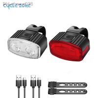 ❦ Bicycle Light Night Riding LED Taillight USB Charging Warning Light Bicycle Equipment Portable Mountain Bike Cycling Rear Light