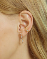 Julys - coral ear cuff (ราคาต่อชิ้น)