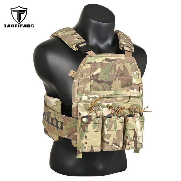 Tactical FCPC V5 Plate Carrier Vest QD Cummerbund Padded Shoulder Strap