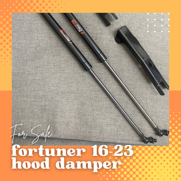 Gt Pro hood damper kit for Toyota Fortuner 1623 Ripple Lazada PH