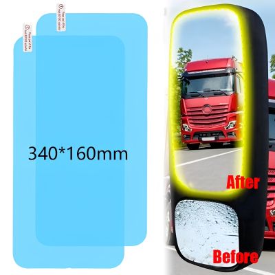 2Pcs Car Side Window Protective Film Rainproof Film Car Rearview Mirror Waterproof Anti-Fog Film Side Window Glass Film Raining